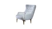 Lust Modern Style Chair in Off White