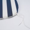 Outdoor Chair Cushions Seat Cushions with Straps, Patio Chair Pads for Patio Furniture Garden Home Office Decoration Set of 4