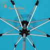 Wholesale Adjustable Outside Umbrella Solar Led Blue Outdoor Patio Umbrella With Light
