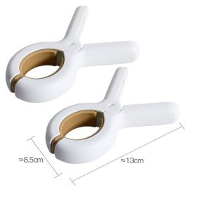 3pcs Pack Drying Sheets Clothespin Household Quilt Clip Airing Plastic Fixed Large Size Windproof Sheet (Option: Yellow-L 2pcs)