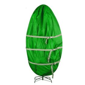 Furniture Cover Christmas Tree Dust Cover Waterproof Oxford Storage Bag Christmas Tree Buggy Bag (Option: Green-89X190cm)